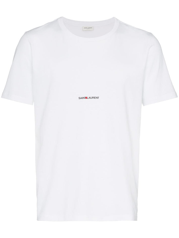 Saint Laurent  T Shirts And Polos White