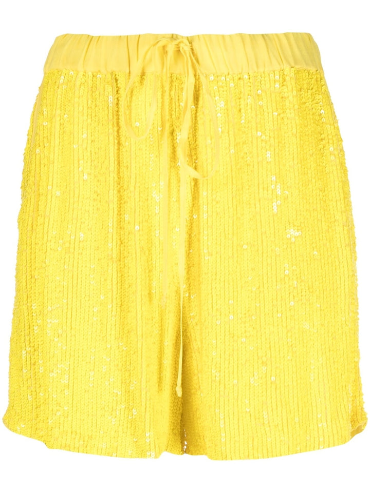 Parosh Shorts Yellow