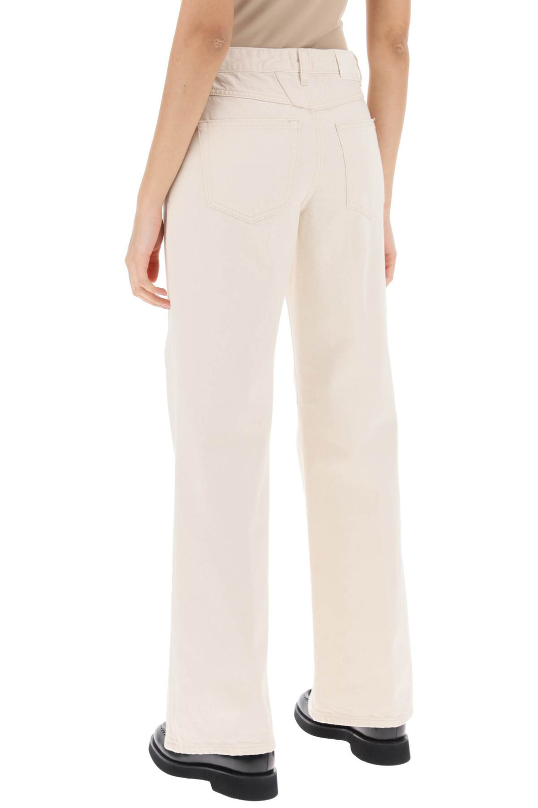 Closed Low Waist Flared Jeans By Gill   Neutro