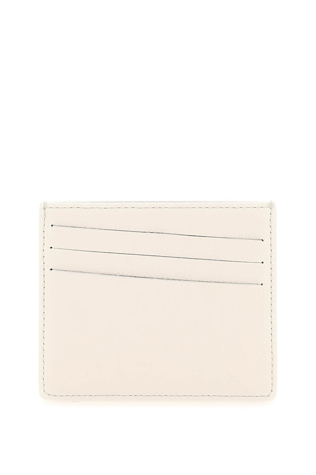 Maison Margiela Leather Cardholder   Bianco