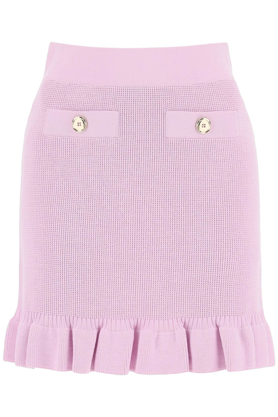 Pinko Kalmia Knitted Mini Skirt   Viola