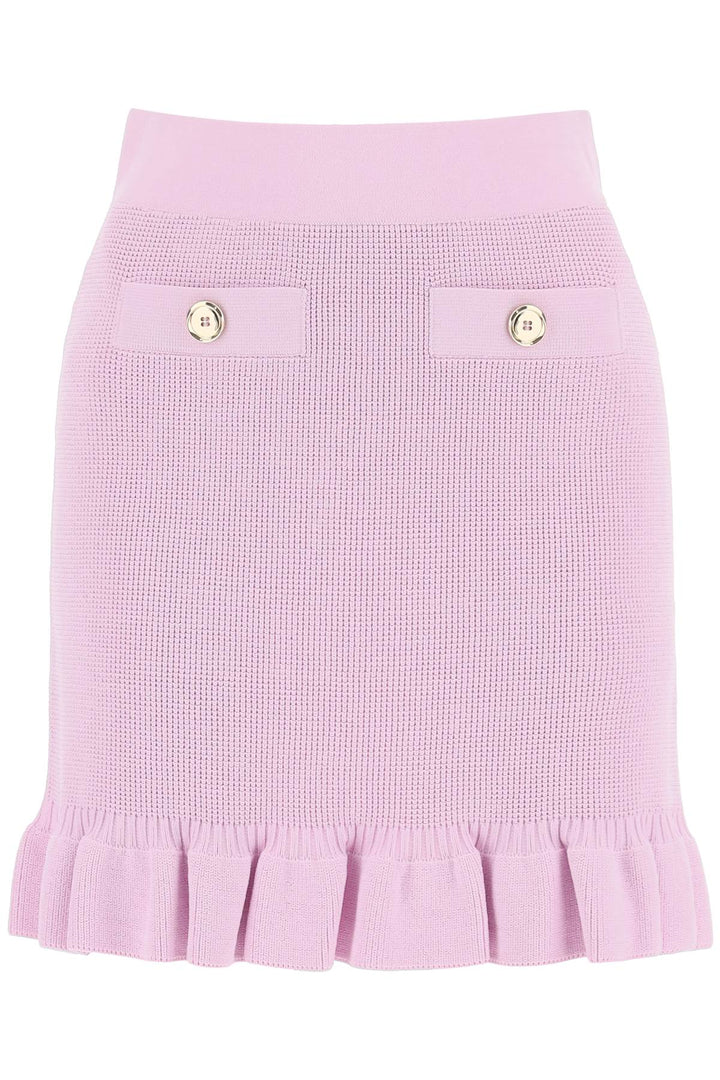 Pinko Kalmia Knitted Mini Skirt   Viola