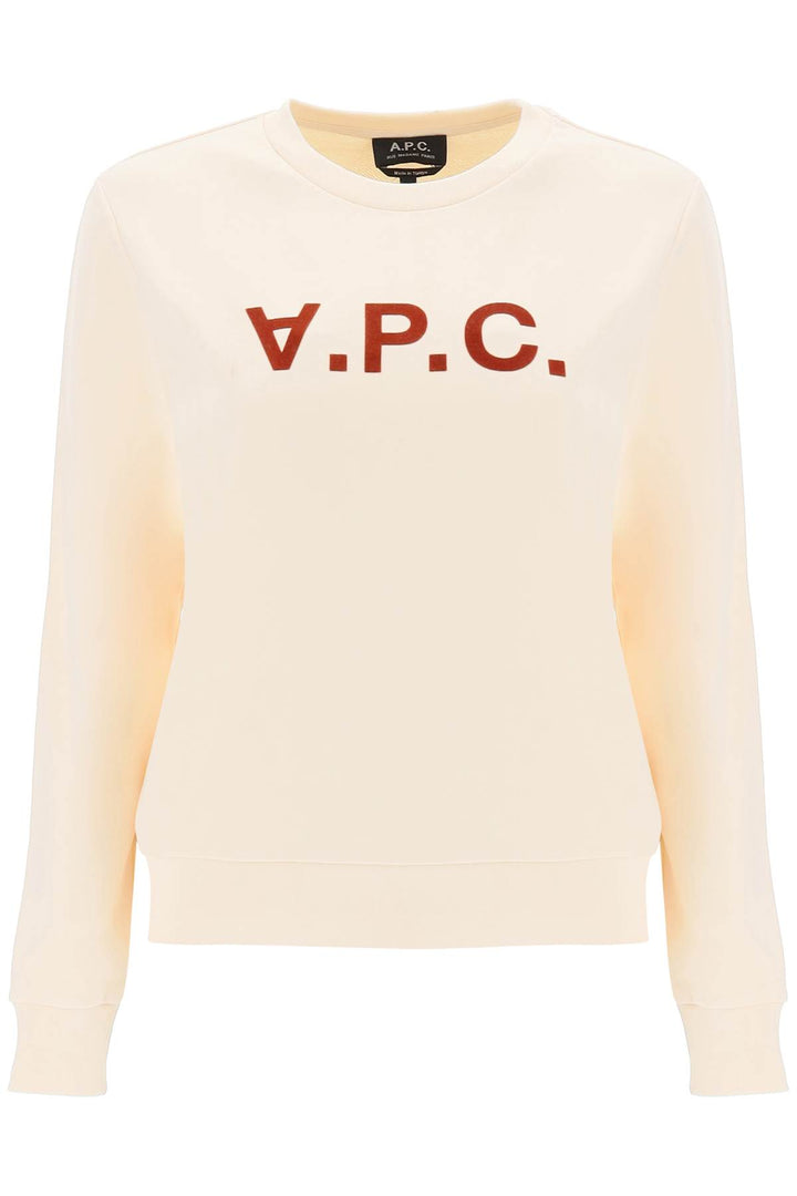 A.P.C. Sweatshirt Logo   Bianco