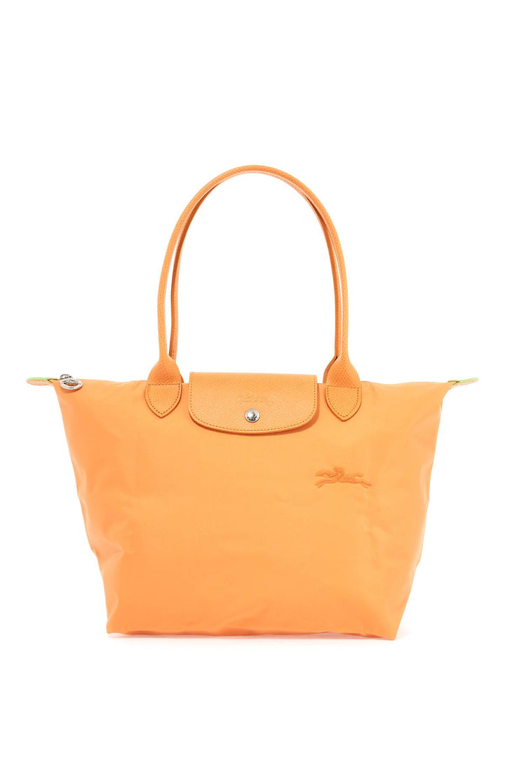 Longchamp Le Pliage Green M Shoulder Bag   Orange
