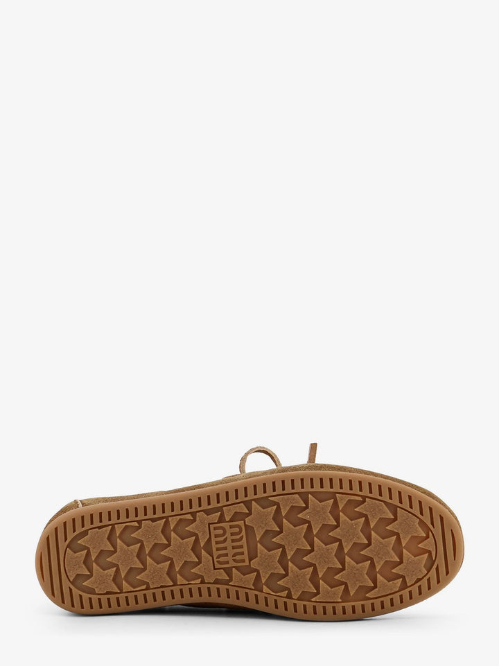Faded suede loafers
