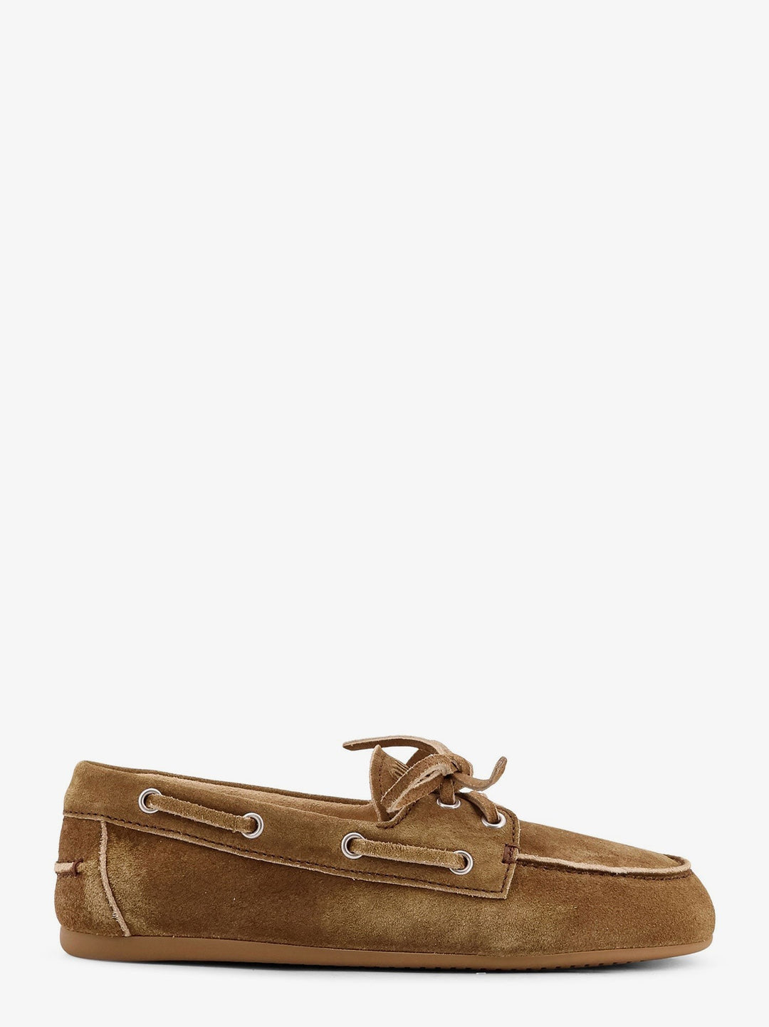 Faded suede loafers