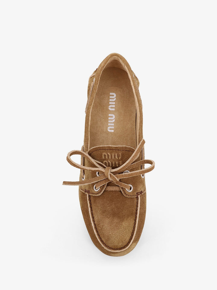 Faded suede loafers