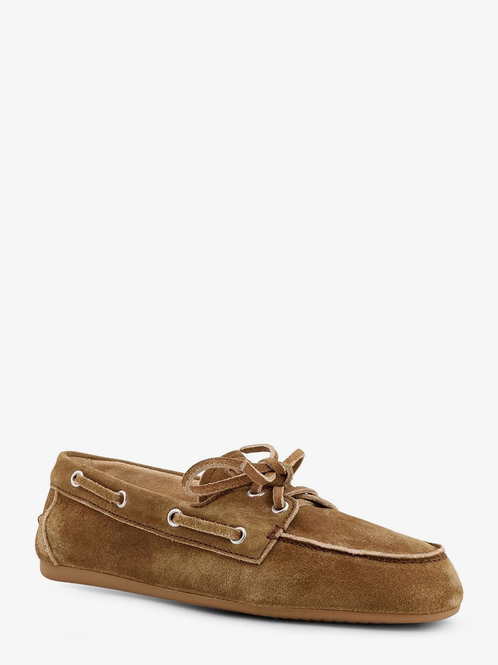 Faded suede loafers