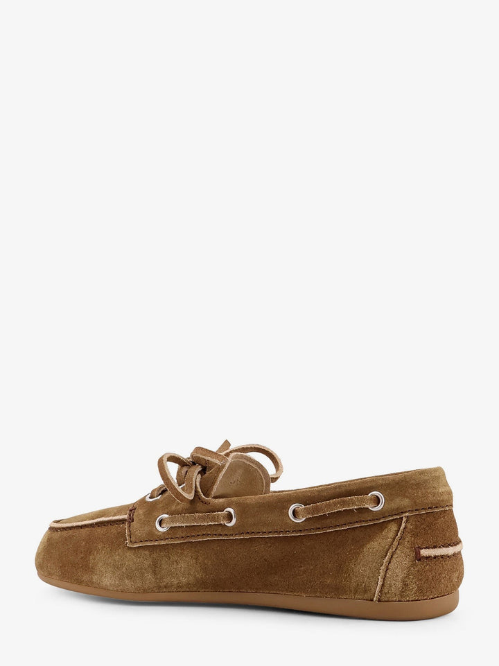Faded suede loafers