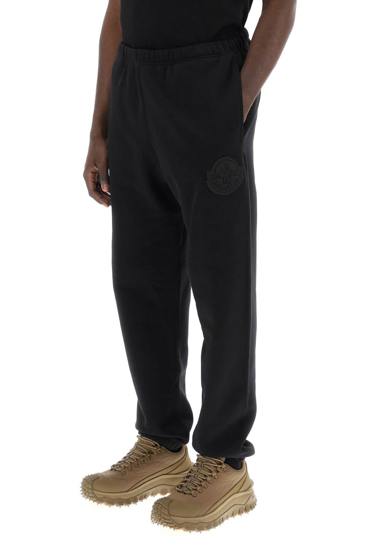 Moncler X Roc Nation By Jay Z Joggers With Patch Logo   Nero