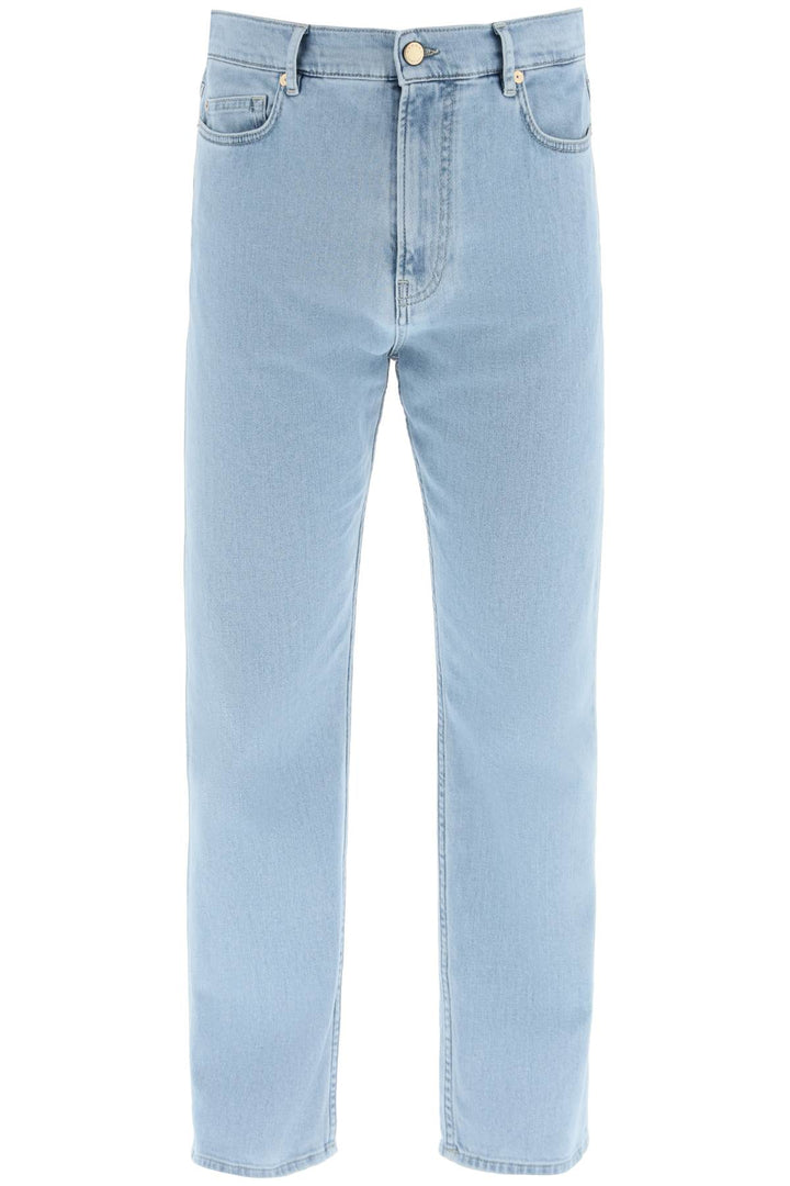 Agnona Five Pocket Soft Denim Jeans   Blu
