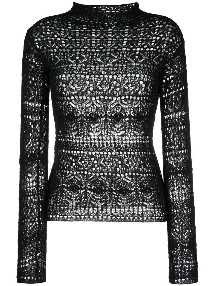 Ferragamo Sweaters Black