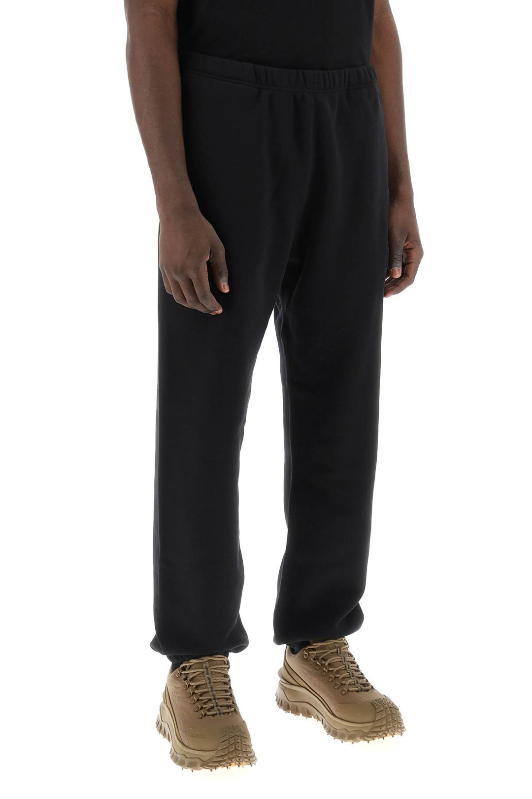 Moncler X Roc Nation By Jay Z Joggers With Patch Logo   Nero