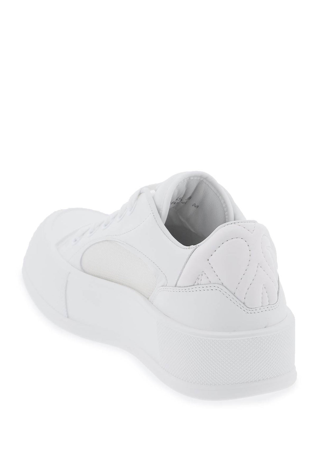 Alexander Mcqueen Deck Plimsoll Sneakers   Bianco