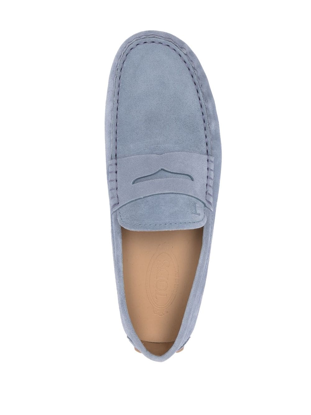 Tod's Flat Shoes Clear Blue