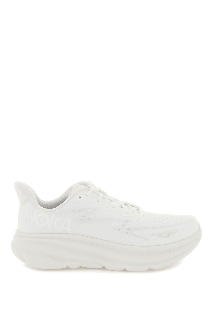 Hoka Clifton 9 Sneakers   Bianco