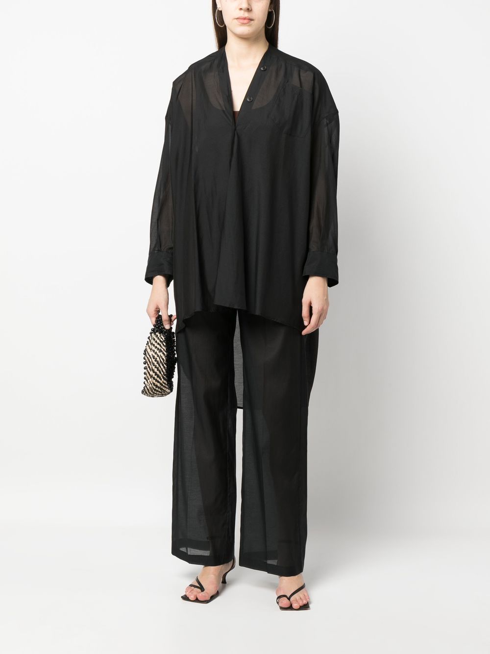 Erika Cavallini Semi Couture Shirts Black
