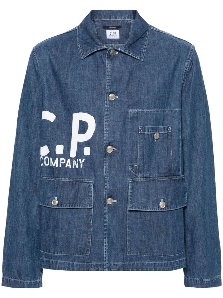 C.P.Company Coats Blue