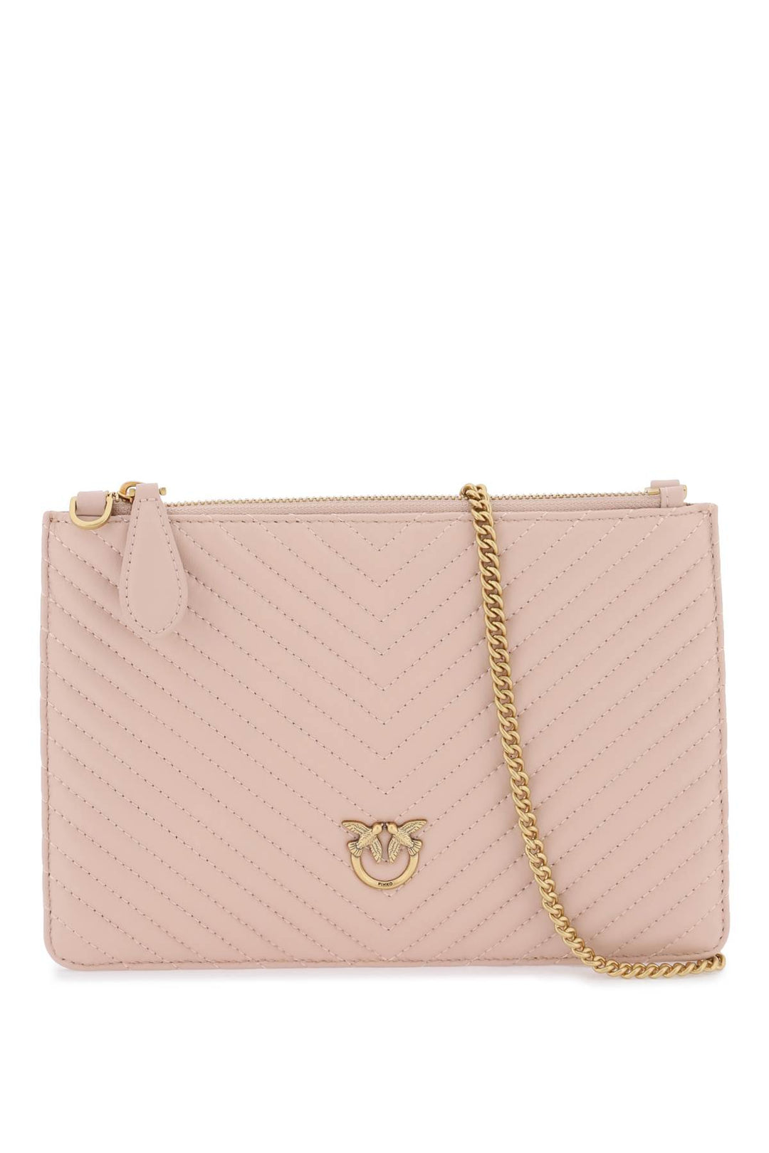 Pinko Classic Flat Love Bag Simply   Rosa