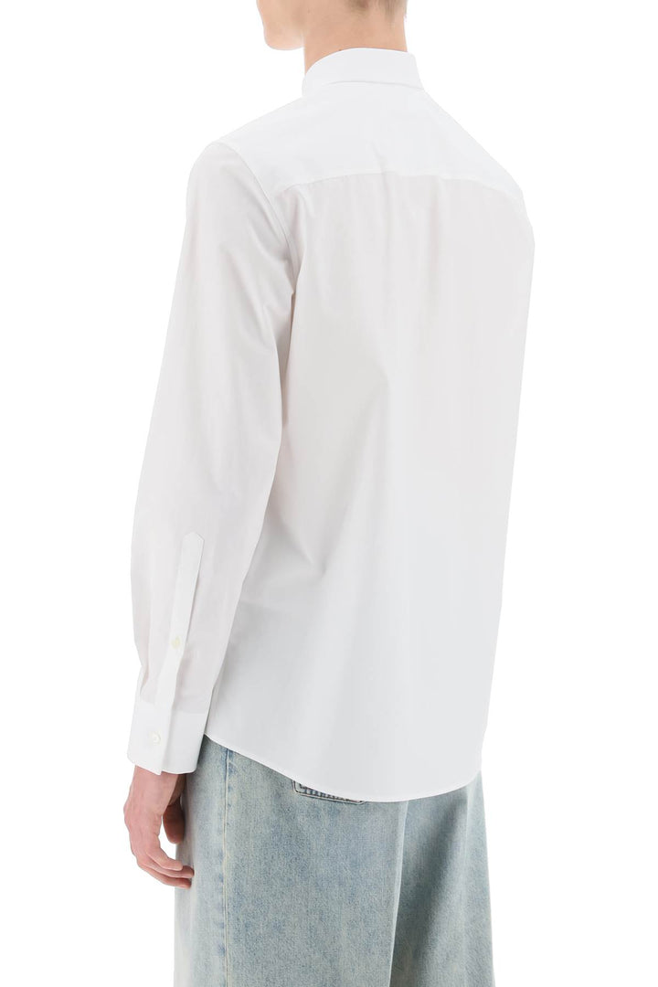 Valentino Garavani Rockstud Unlimited Slim Fit Shirt   Bianco