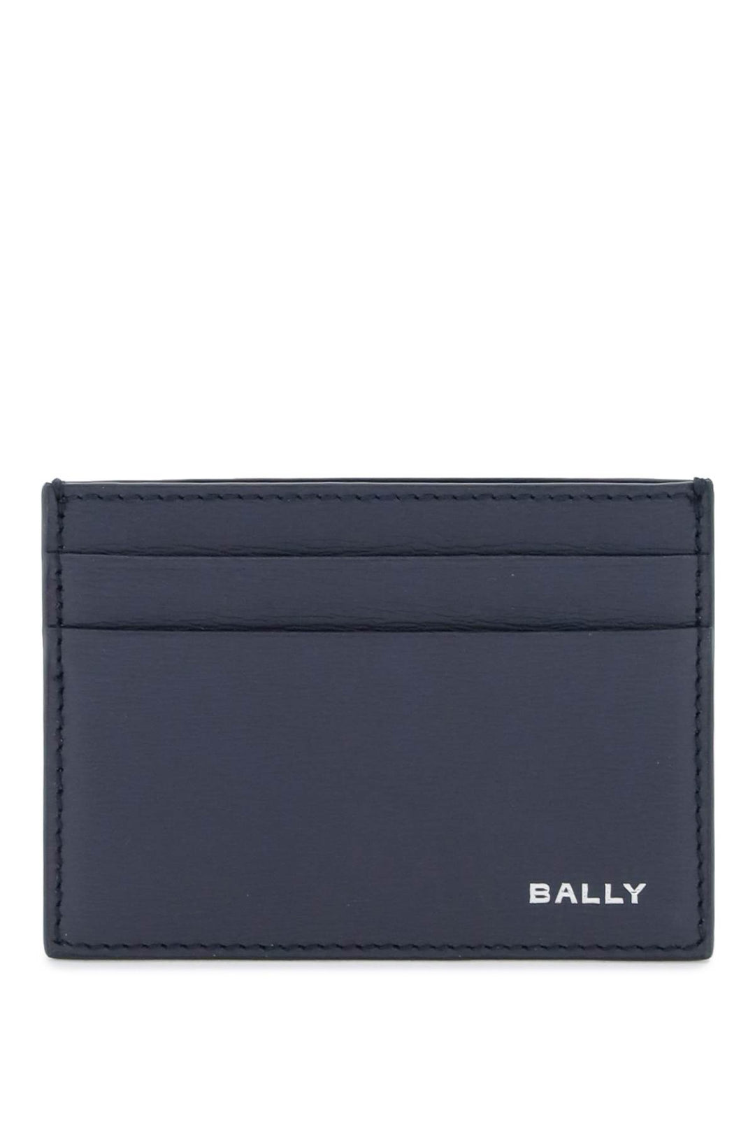 Bally Leather Crossing Cardholder   Blu