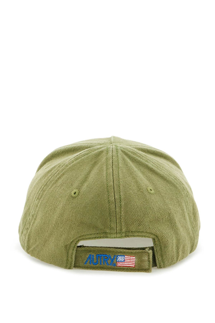 Autry Baseball Cap With Embroidery   Verde