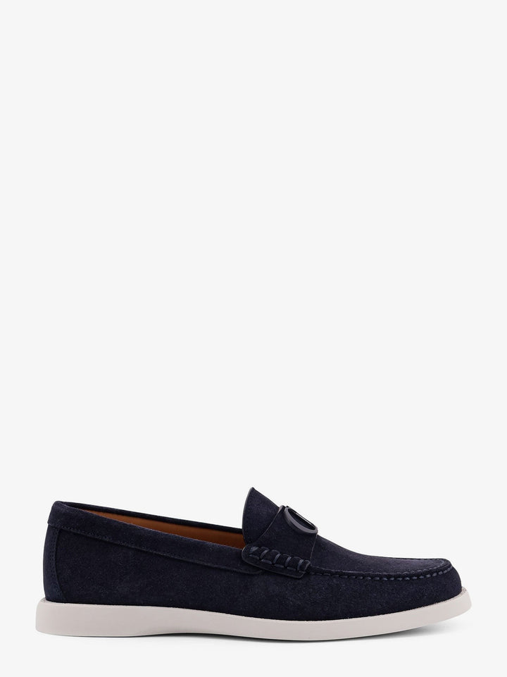 Granville suede loafers with iconic monogram