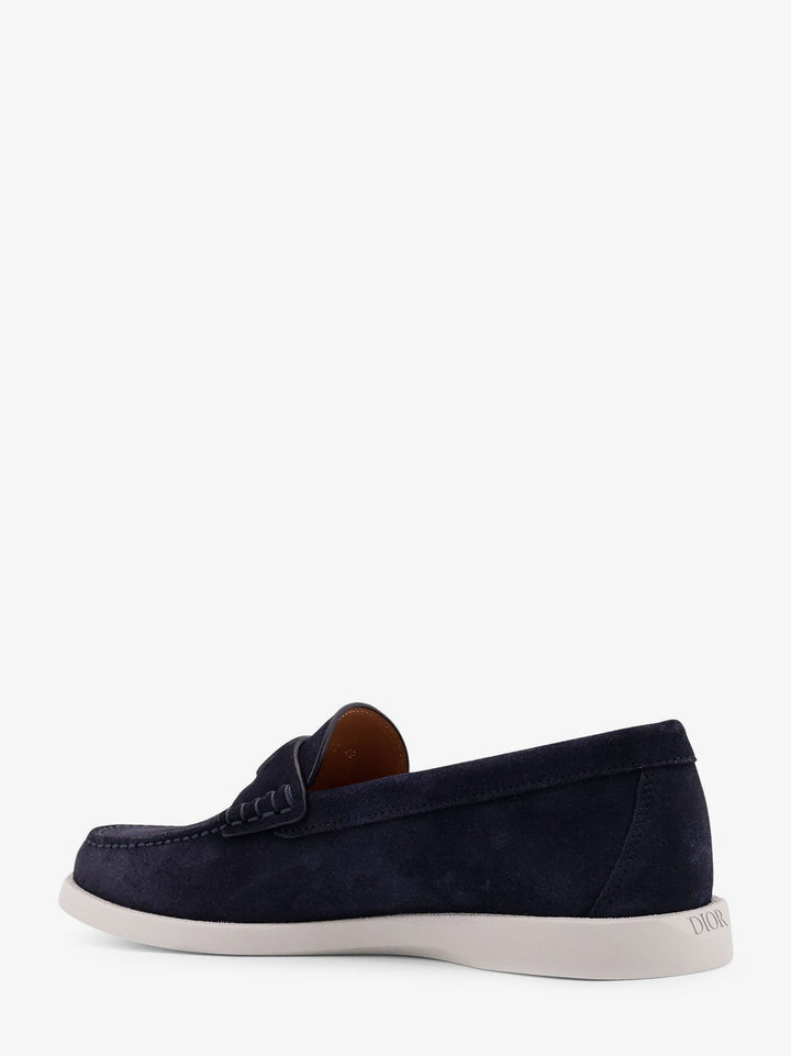 Granville suede loafers with iconic monogram