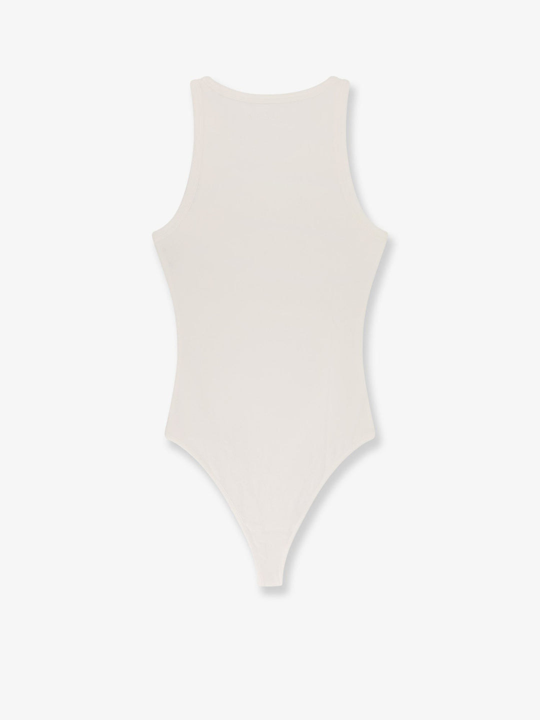 Halter cotton and viscose bodysuit