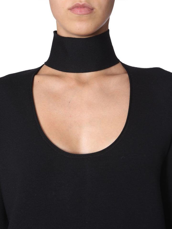 HIGH NECK DRESS
