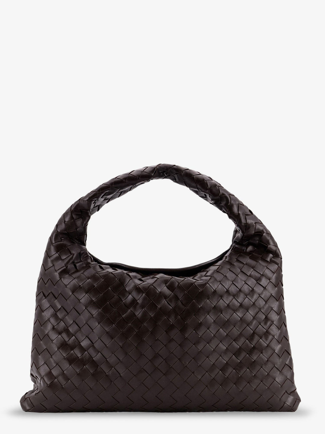 Hop Intecciato leather shoulder bag
