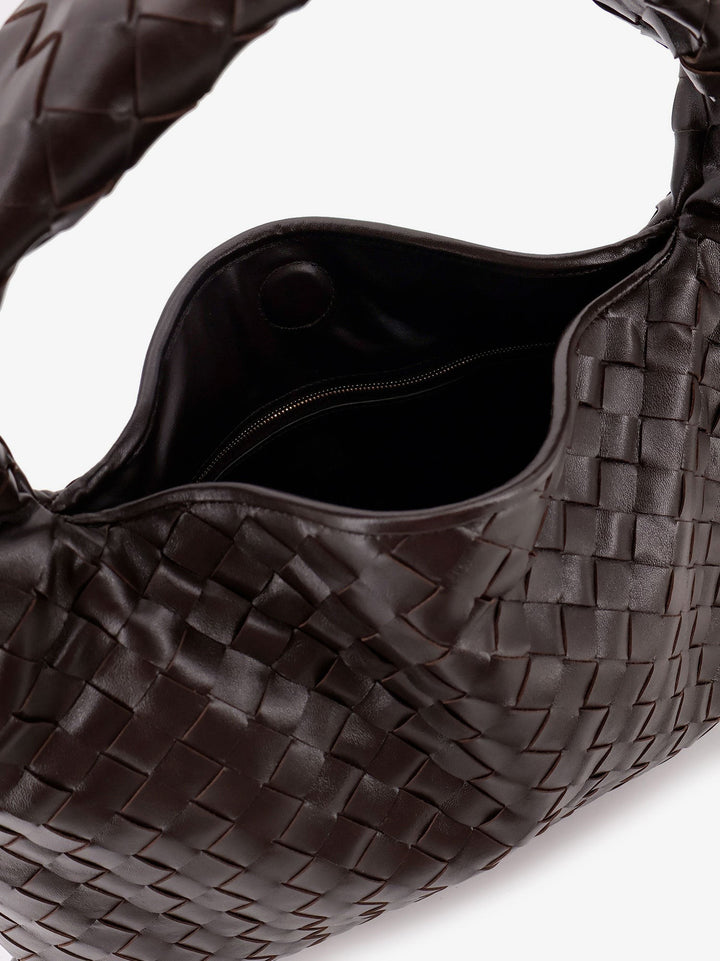Hop Intecciato leather shoulder bag