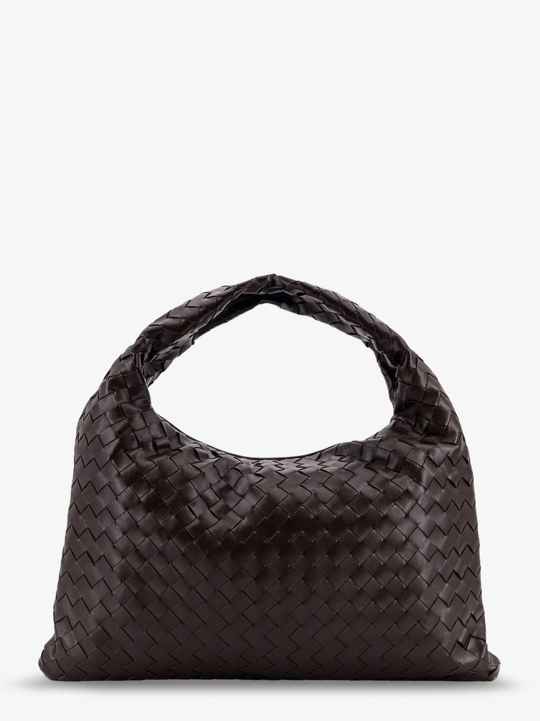 Hop Intecciato leather shoulder bag