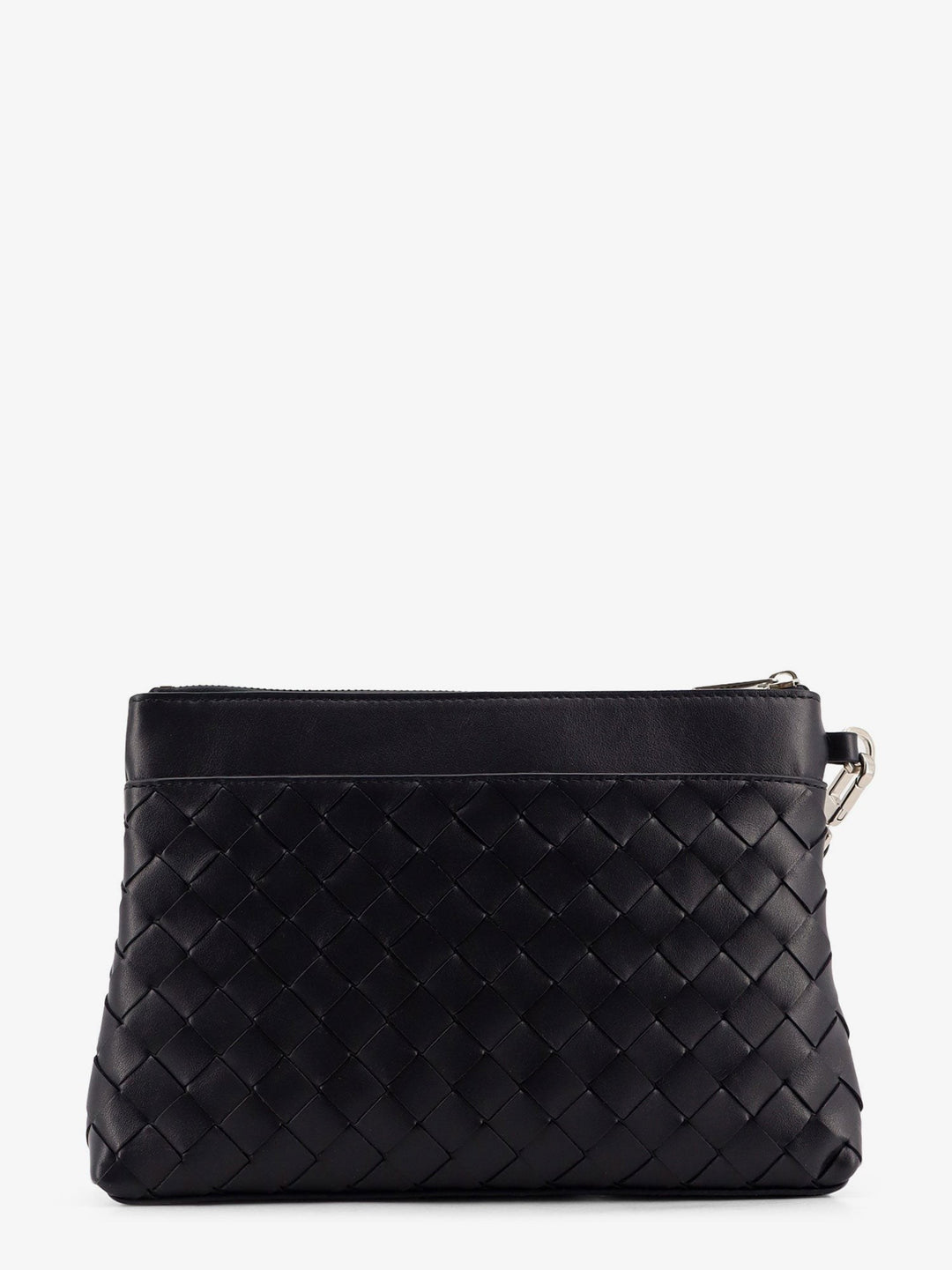 Intrecciato prism leather Pochette