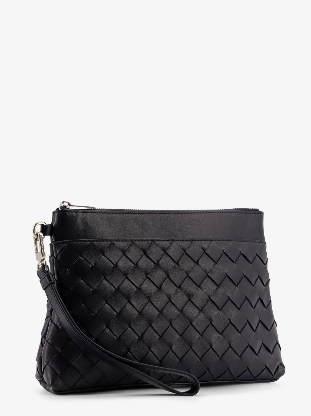 Intrecciato prism leather Pochette
