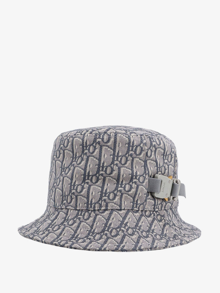 Jacquard cloche with dior buckle
