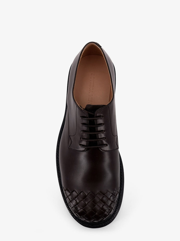 James leather lace-up shoes