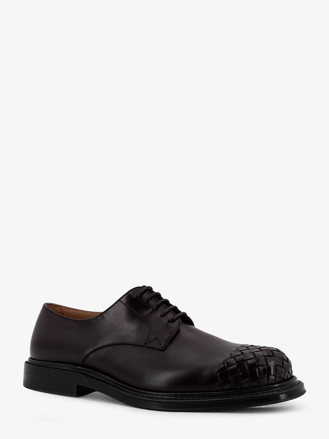 James leather lace-up shoes