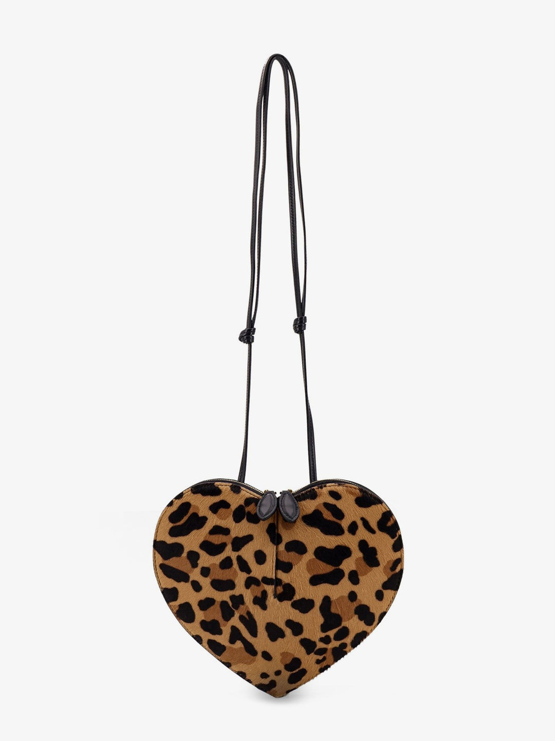 Le Coeur leopard haircalf shoulder bag