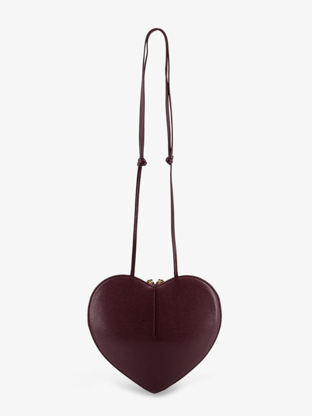 Le Coeur suede and leather shoulder bag