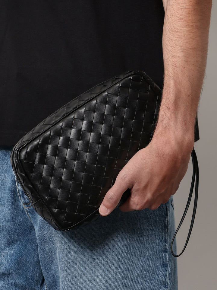 Leather clutch