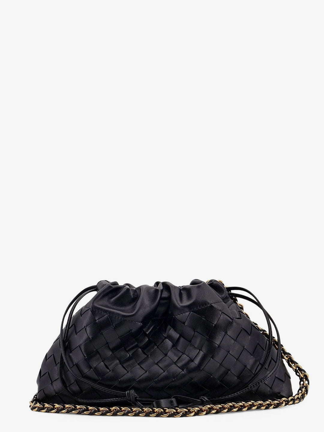 Leather Dustbag clutch