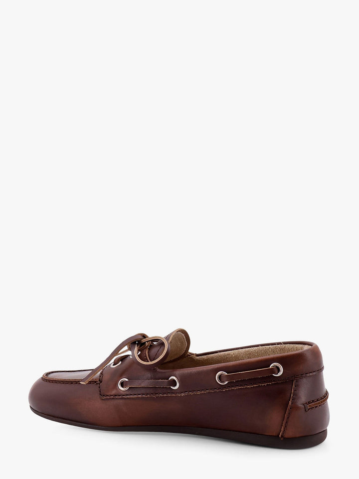 Leather loafers