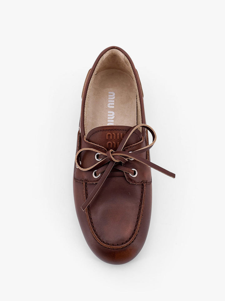 Leather loafers