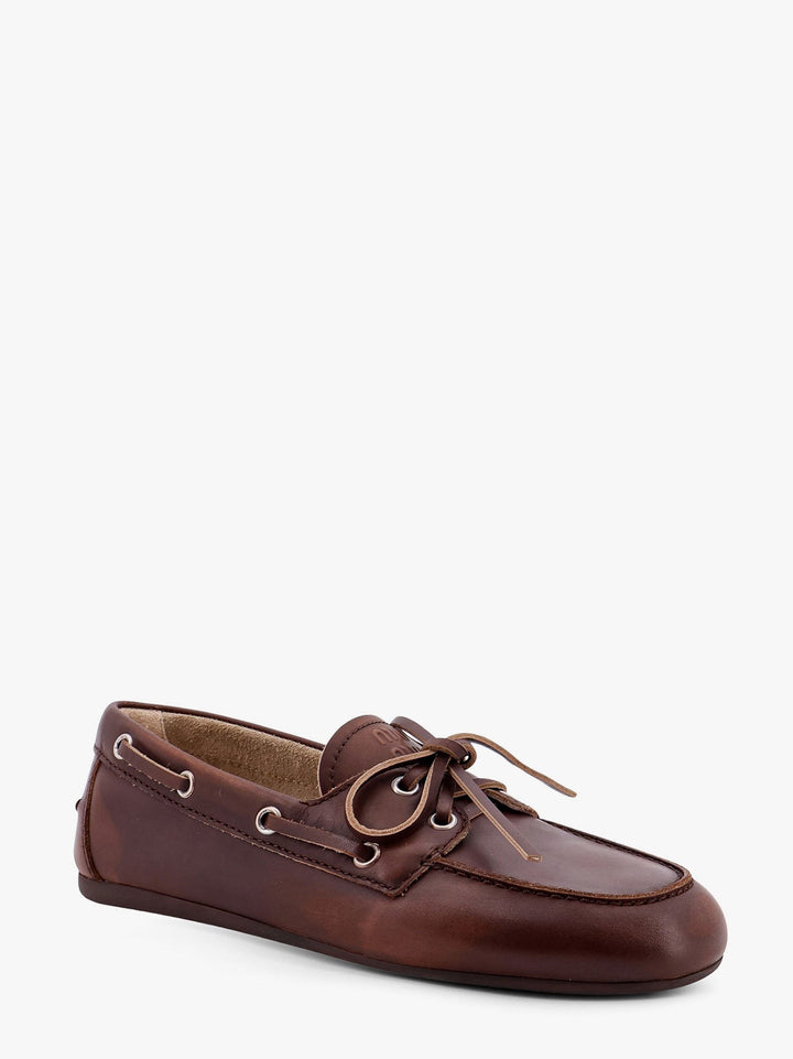 Leather loafers