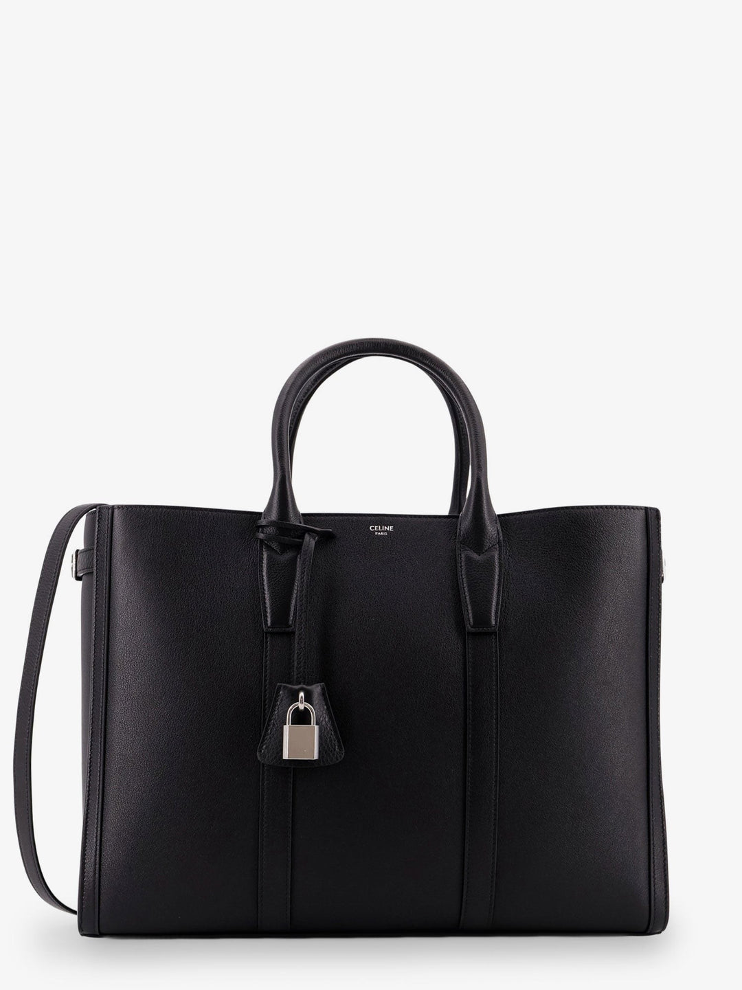 Leather shoulder bag