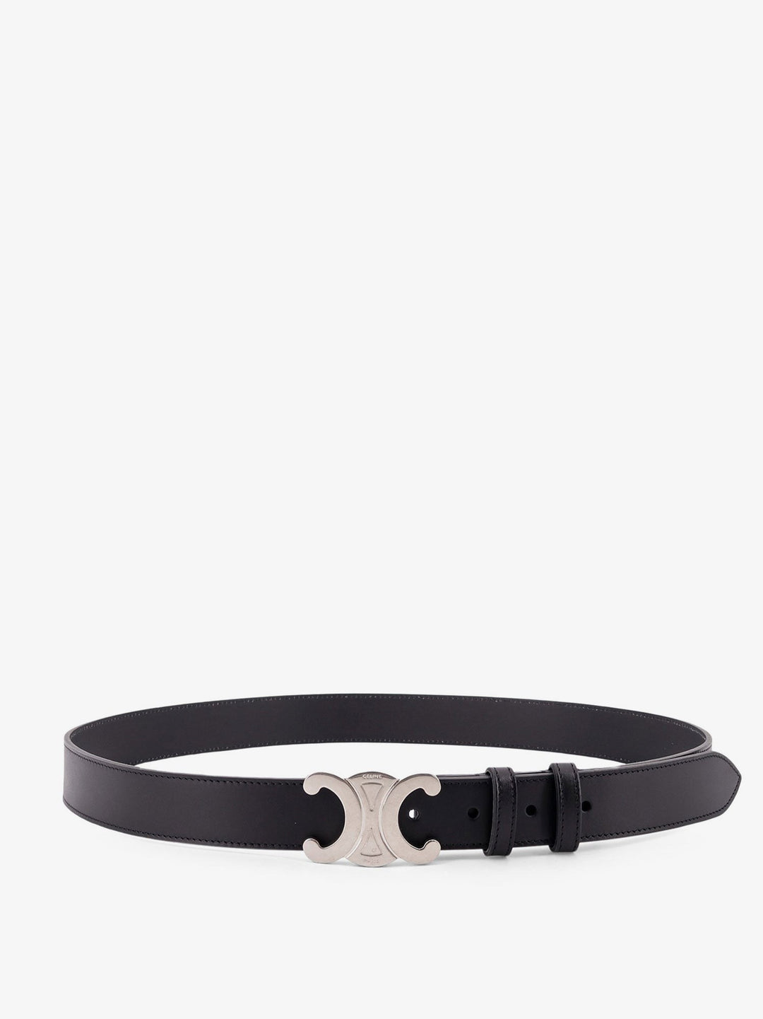Leather Triomphe belt