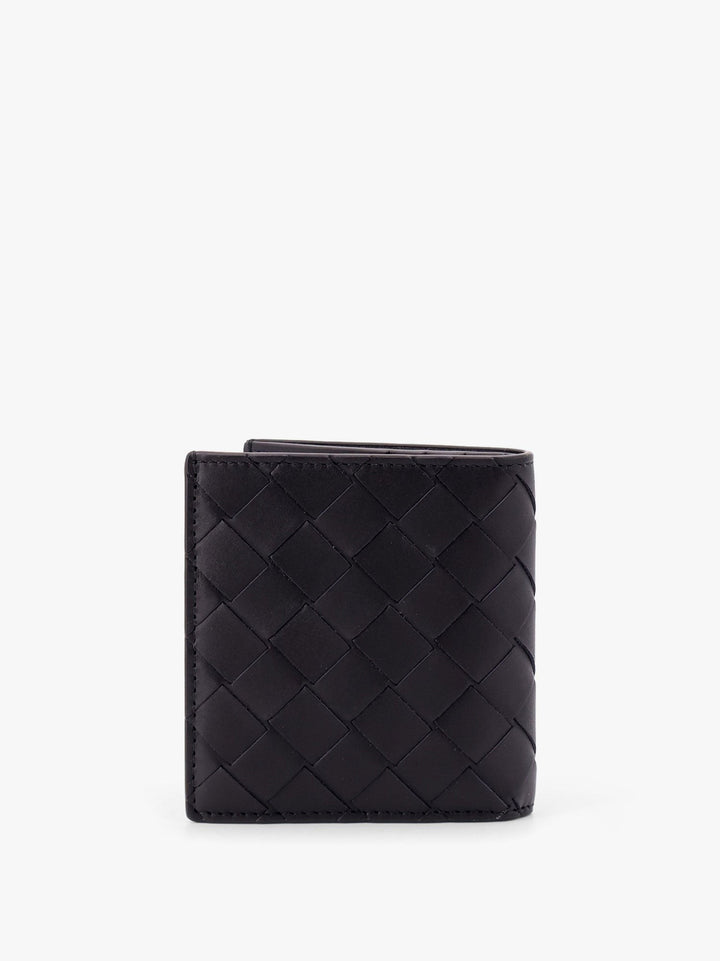 Leather wallet with Intrecciato motif