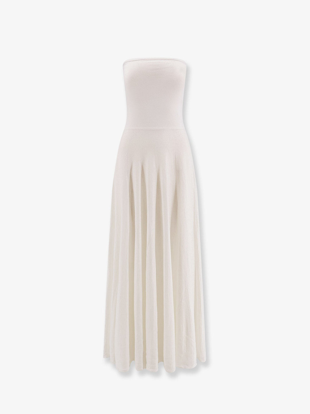 Linen blend maxi dress
