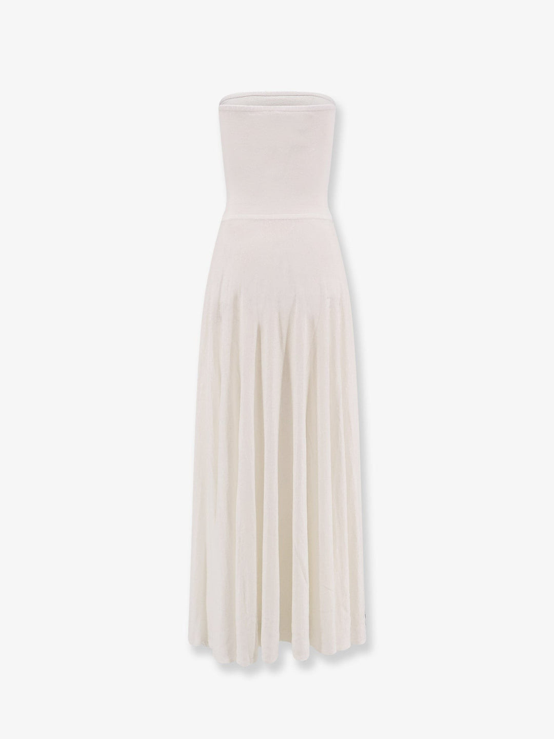 Linen blend maxi dress